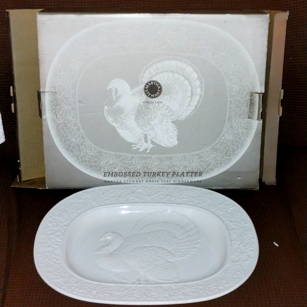 COPY - Embossed Turkey Platter
